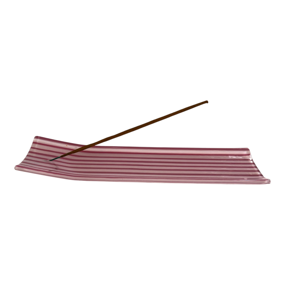 6 Incense Holder Pink Stripe