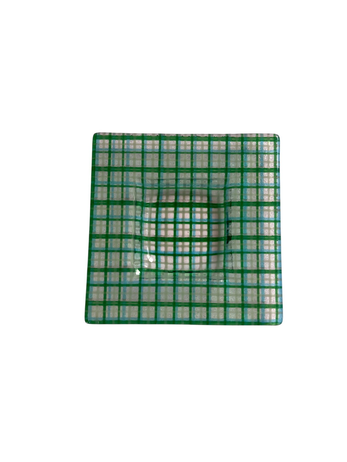 3 Trinket Dish Small Green/Blue