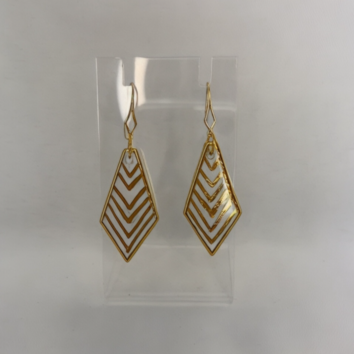 1 Diamond Drop Earrings